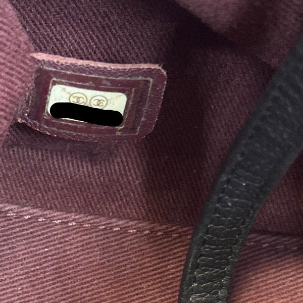 CHANEL Business Affinity Quilted Caviar Leather Shopping Tote Bag Black