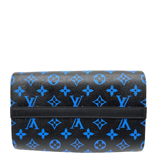LOUIS VUITTON Speedy Amazon PM Monogram Canvas Shoulder Bag Blue Noir