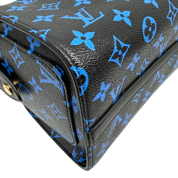 LOUIS VUITTON Speedy Amazon PM Monogram Canvas Shoulder Bag Blue Noir