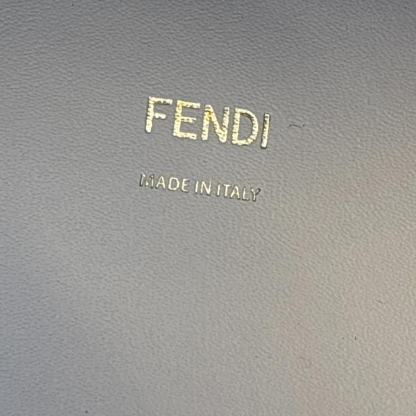 FENDI Sunshine Medium Leather Shopper Tote Bag Nude