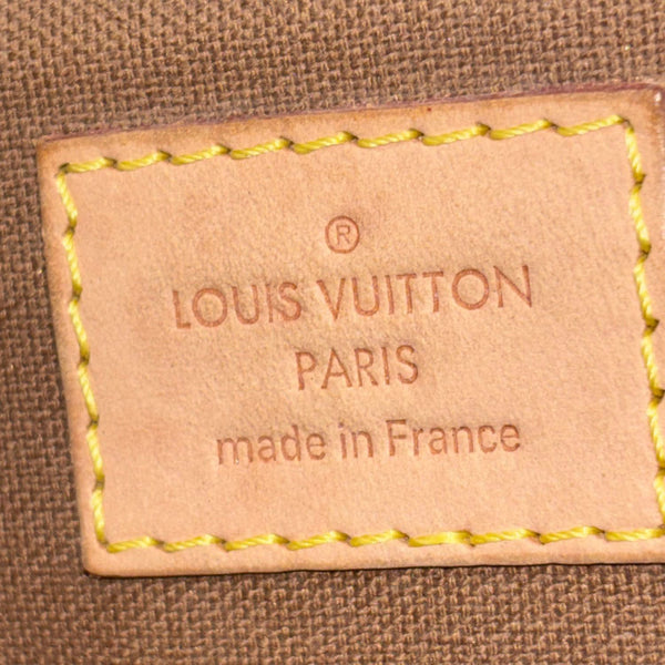 LOUIS VUITTON Palermo PM Monogram Canvas Shoulder Bag Brown