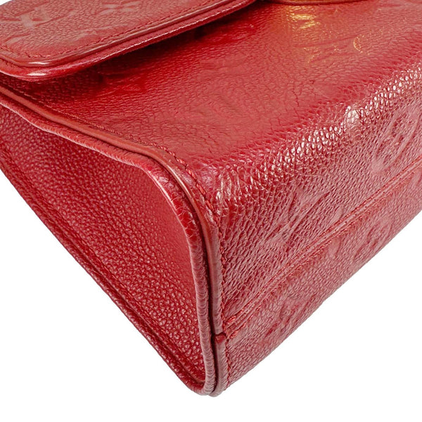 LOUIS VUITTONSaint Sulpice BB Monogram Empreinte Leather Shoulder Bag Red