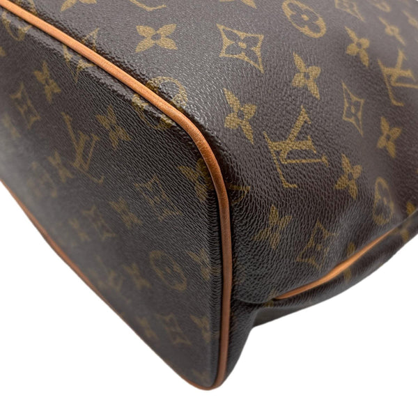 LOUIS VUITTON Palermo PM Monogram Canvas Shoulder Bag Brown