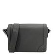 LOUIS VUITTON New flap Taiga Leather Messenger Bag Gray