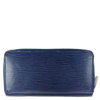 LOUIS VUITTON Epi Leather Zippy Wallet Indigo