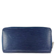 LOUIS VUITTON Epi Leather Zippy Wallet Indigo