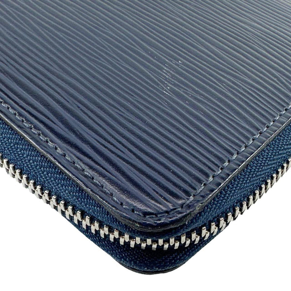 LOUIS VUITTON Epi Leather Zippy Wallet Indigo