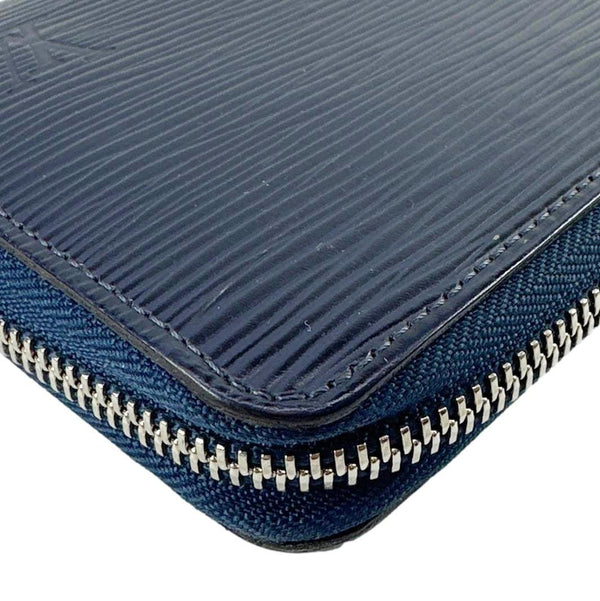 LOUIS VUITTON Epi Leather Zippy Wallet Indigo