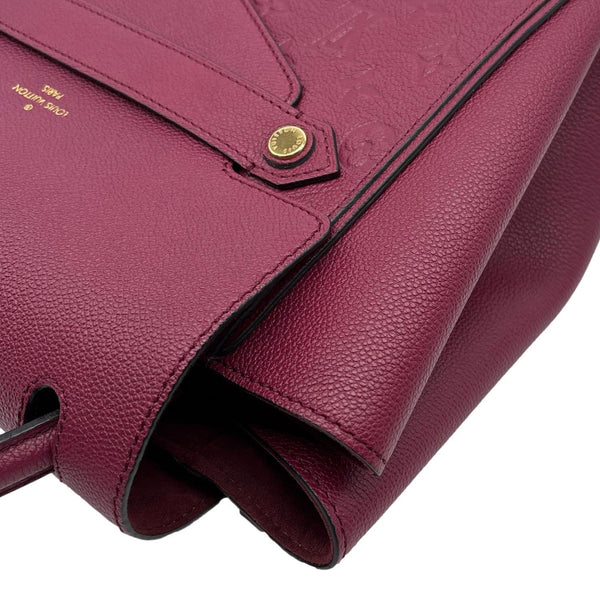 LOUIS VUITTON Trocadero Monogram Empreinte Shoulder Bag Red