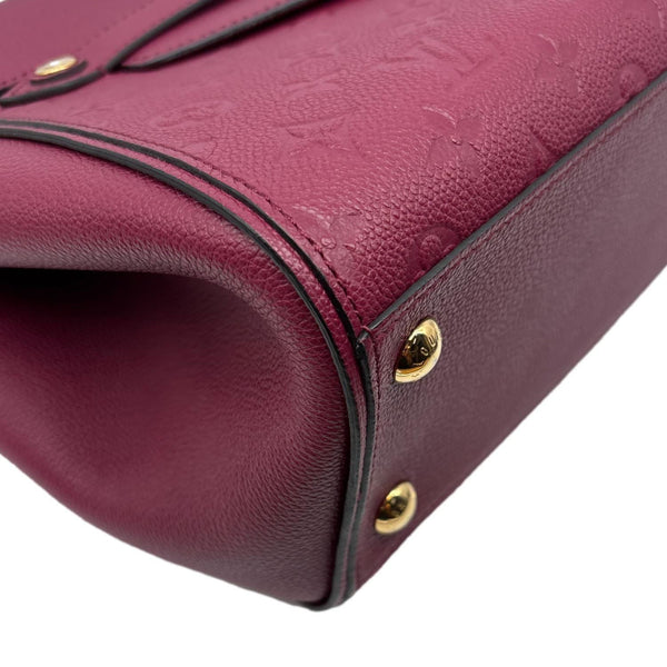 LOUIS VUITTON Trocadero Monogram Empreinte Shoulder Bag Red