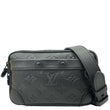 LOUIS VUITTON Alpha Wearable Monogram Shadow Wallet Crossbody Bag Black