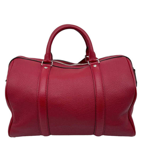 LOUIS VUITTON Cachemire SC PM Calf Leather Tote Bag Red