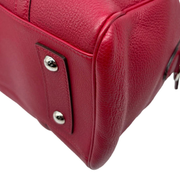 LOUIS VUITTON Cachemire SC PM Calf Leather Tote Bag Red