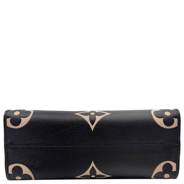LOUIS VUITTON Onthego PM Monogram Empreinte Tote Shoulder Bag Bicolor