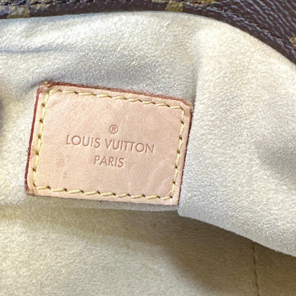 LOUIS VUITTON Artsy MM Monogram Canvas Shoulder Bag Brown