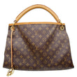 LOUIS VUITTON Artsy MM Monogram Canvas Shoulder Bag Brown