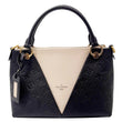 LOUIS VUITTON V BB Monogram Empreinte Satchel Bag Black