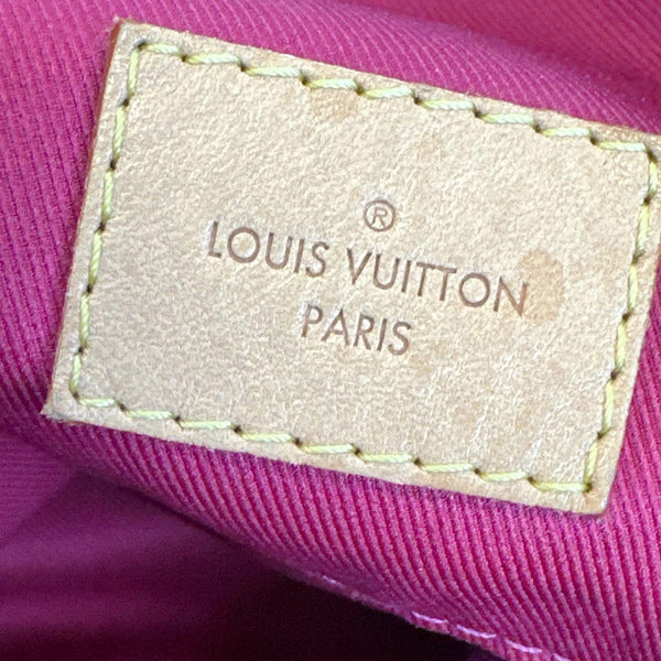 LOUIS VUITTON Graceful MM Monogram Canvas Shoulder Bag Brown