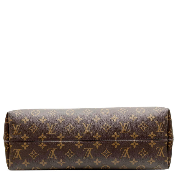 LOUIS VUITTON Graceful MM Monogram Canvas Shoulder Bag Brown