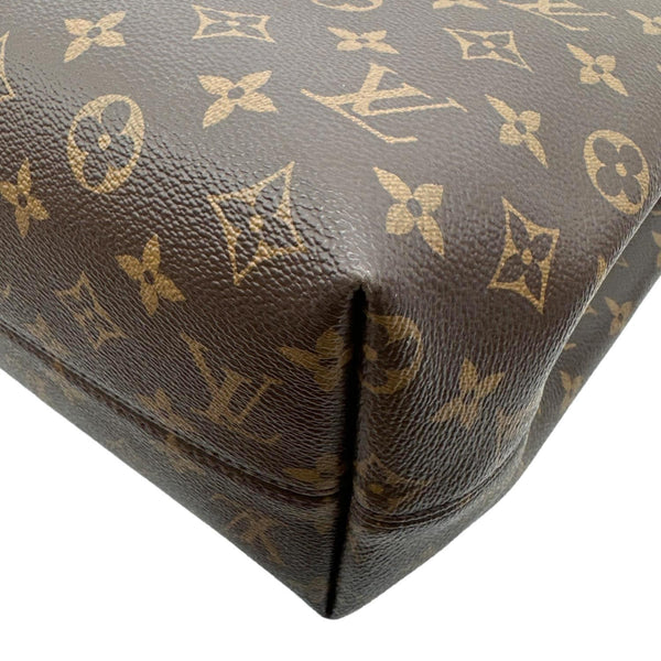 LOUIS VUITTON Graceful MM Monogram Canvas Shoulder Bag Brown