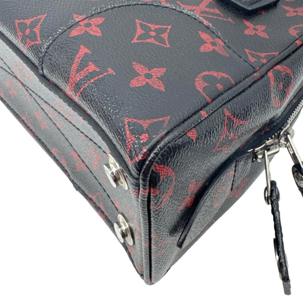 LOUIS VUITTON Dora BB Monogram Infrarouge Shoulder Bag Red