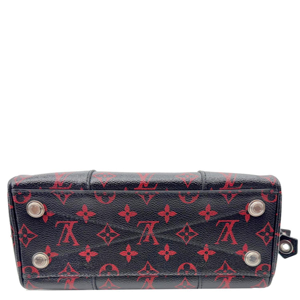 LOUIS VUITTON Dora BB Monogram Infrarouge Shoulder Bag Red