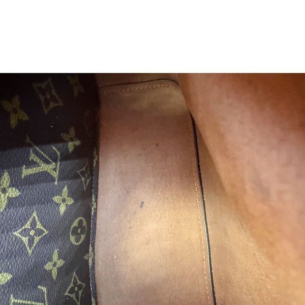 LOUIS VUITTON Neonoe MM Monogram Canvas Shoulder Bag Brown
