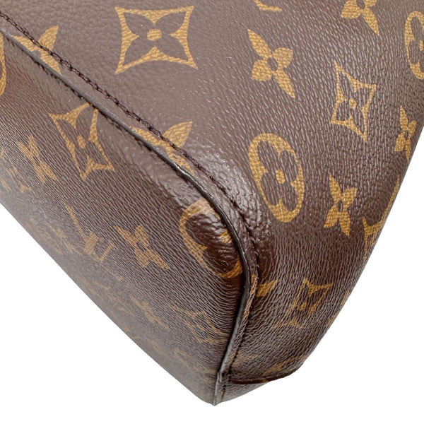 LOUIS VUITTON Neonoe MM Monogram Canvas Shoulder Bag Brown