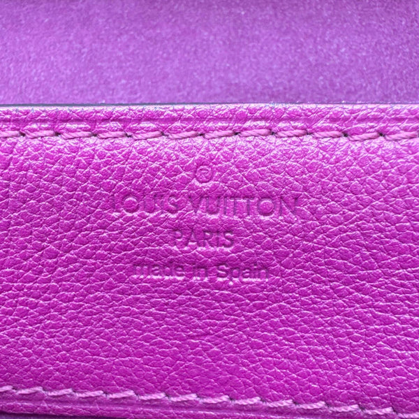 Louis Vuitton LOUIS VUITTON Pallas Chain Monogram Canvas Crossbody Bag Aurore