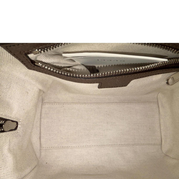 GUCCI Camouflage GG Supreme Canvas Duffle Bag Brown 854860