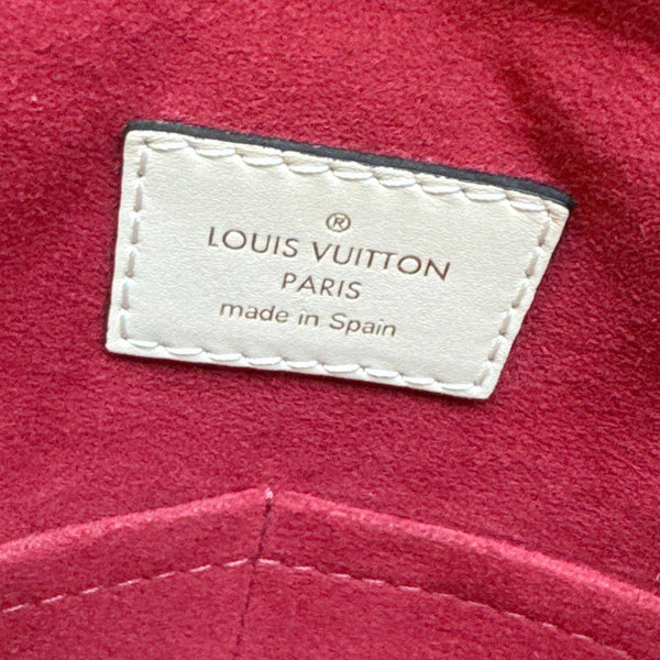 LOUIS VUITTON Cluny BB Monogram Canvas Shoulder Bag Maroon