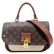 LOUIS VUITTON Vaugirard Monogram Canvas Shoulder Bag Brown