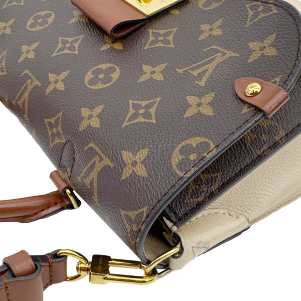LOUIS VUITTON Vaugirard Monogram Canvas Shoulder Bag Brown