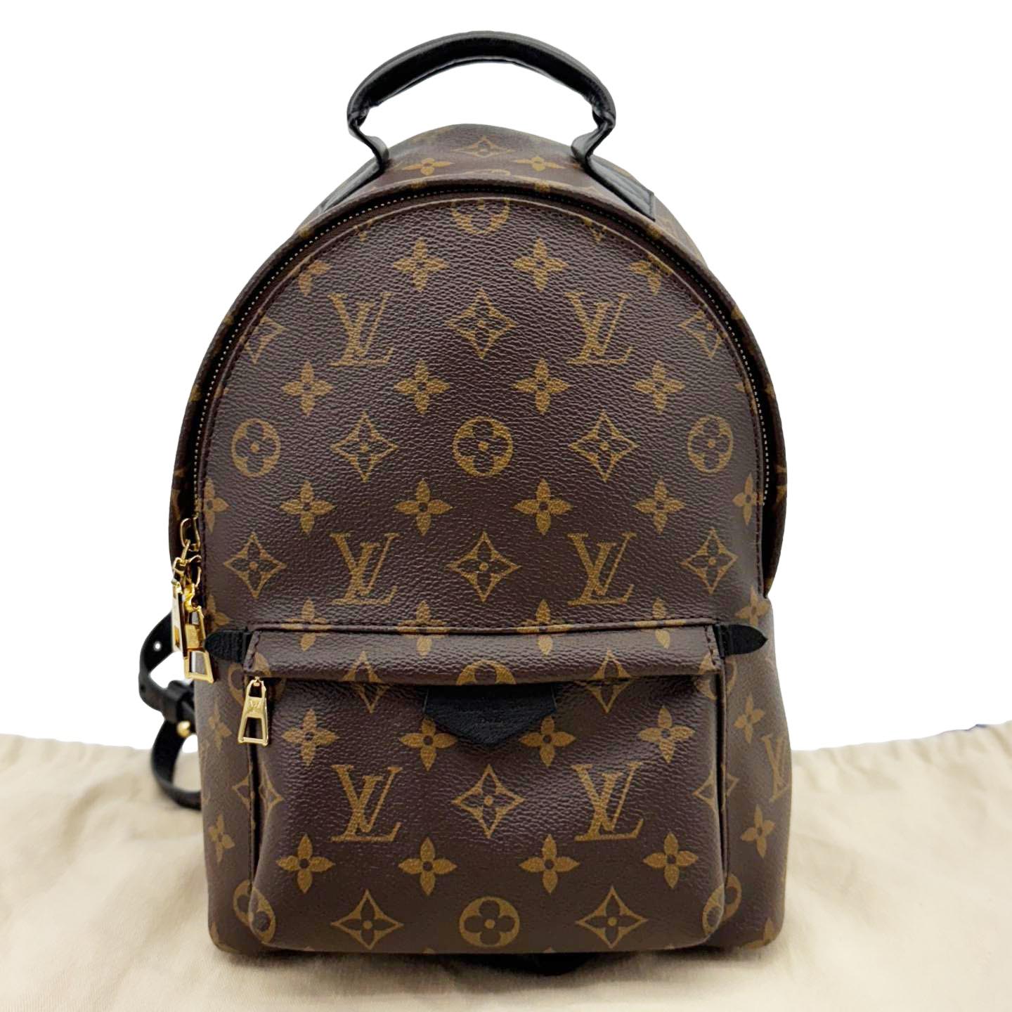 louis vuitton backpack brown thomas Louis Vuitton Palm Springs Monogram Canvas Pm Backpack