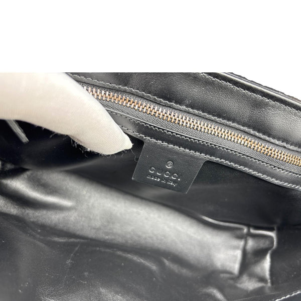 GUCCI X BALENCIAGA GG Marmont The Hacker Project Flora Canvas Shoulder Bag White 443497