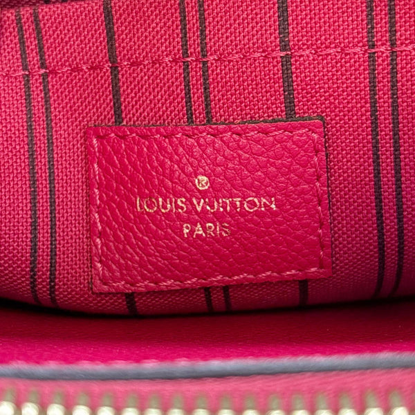 LOUIS VUITTON Montaigne MM Monogram Empreinte Shoulder Bag Grape