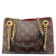 LOUIS VUITTON Surene MM Monogram Canvas Shoulder Bag Cherry