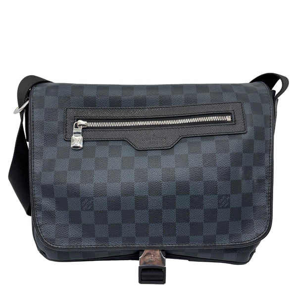 LOUIS VUITTON Matchpoint Damier Graphite Messenger Bag Black