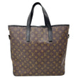 LOUIS VUITTON Davis Monogram Macassar Canvas Tote Bag Brown