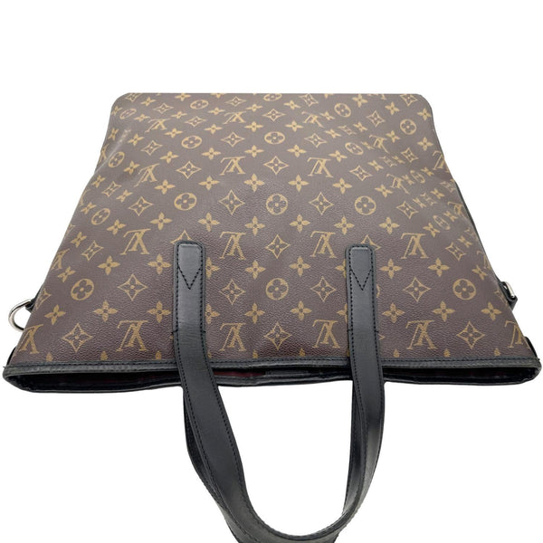 LOUIS VUITTON Davis Monogram Macassar Canvas Tote Bag Brown