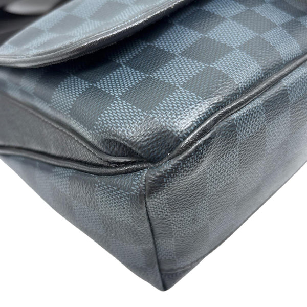 LOUIS VUITTON Matchpoint Damier Graphite Messenger Bag Black