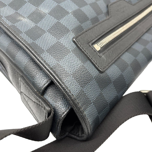 LOUIS VUITTON Matchpoint Damier Graphite Messenger Bag Black