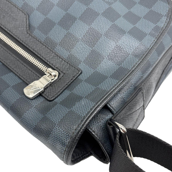 LOUIS VUITTON Matchpoint Damier Graphite Messenger Bag Black