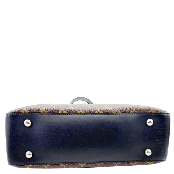 LOUIS VUITTON Davis Monogram Macassar Canvas Tote Bag Brown