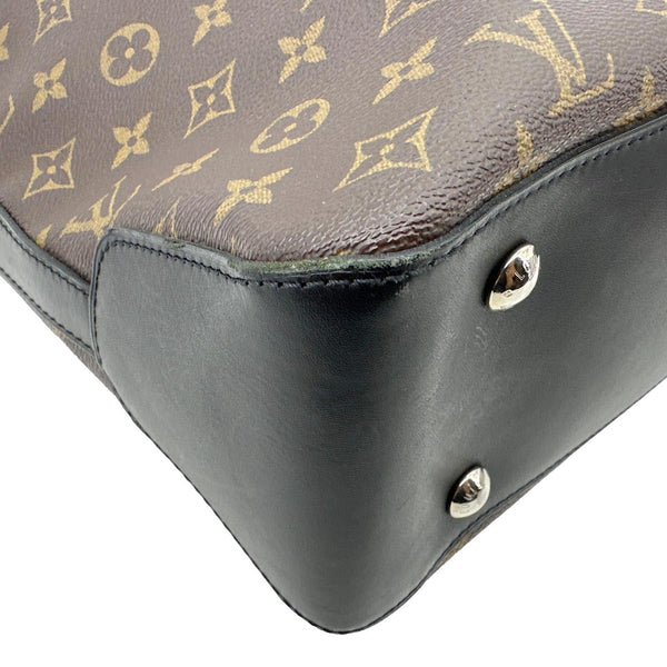 LOUIS VUITTON Davis Monogram Macassar Canvas Tote Bag Brown