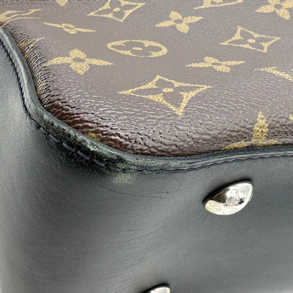 LOUIS VUITTON Davis Monogram Macassar Canvas Tote Bag Brown