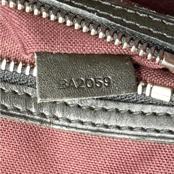 LOUIS VUITTON Davis Monogram Macassar Canvas Tote Bag Brown