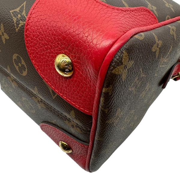 LOUIS VUITTON Retiro NM Monogram Canvas 2Way Shoulder Bag Red