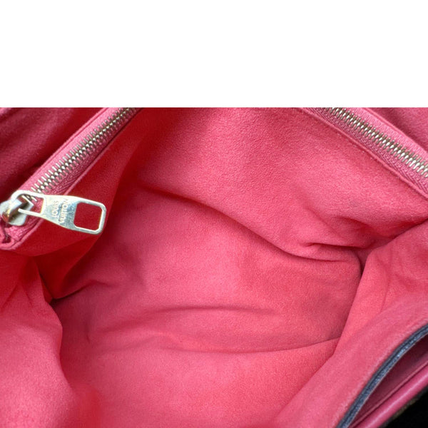 LOUIS VUITTON Pallas Chain Monogram Canvas Crossbody Bag Cherry