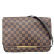LOUIS VUITTON Hoxton GM Damier Ebene Crossbody Bag Brown
